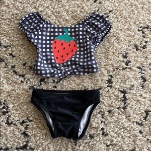 Adorable Cat & Jack 9M two piece swimsuit